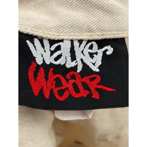 WALKER WEAR Men's Beige Four-Pocket Raw-Hem Chino Shorts SZ 34 - Picture 8 of 10